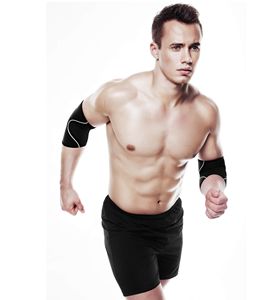 Nouveau bras absorbant la transpiration, respirant, fitness, sports de plein air, support de coude - Product Image 6