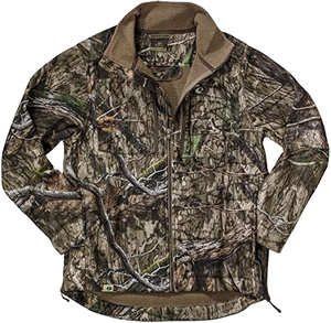 2025 nouveauté hommes chasse veste personnalisé doublé extérieur polaire stores avec camouflage impression coque souple matériau imperméable à l'eau - Product Image 1