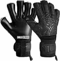 Guantes de portero de cuero Premium personalizables de alta calidad con ajuste personalizado Venta al por mayor Agarre de látex de fútbol al aire libre - Product Image 2