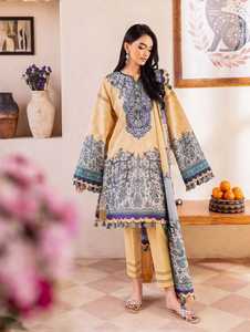 Salwar kameez ชุดเดรสแบบดั้งเดิมของผู้หญิงสไตล์บูติก2022ล่าสุด - Product Image 4