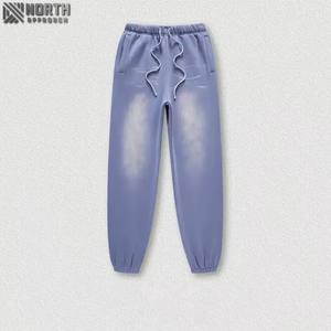 Vente en gros Sweat-shirts à fermeture éclair légers à capuche respirants d'hiver pour hommes Ensemble short coupe-vent 100% survêtement en coton - Product Image 5