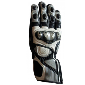 ถุงมือหนังมอเตอร์ไซค์ถุงมือแข่งรถแบบเต็มนิ้วสำหรับขี่มอเตอร์ไบค์มอเตอร์ครอส - Product Image 2