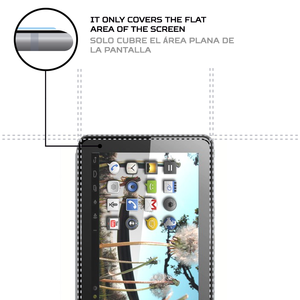 Protector de pantalla ANTISHOCK para tableta Prixton T9100 Leopard, mayor durabilidad y protección - Product Image 4