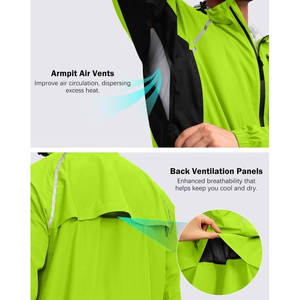 Chaqueta cortavientos Softshell impermeable y ligera para hombre, para aventuras al aire libre, opciones de marca personalizadas para uso en motocicleta - Product Image 4