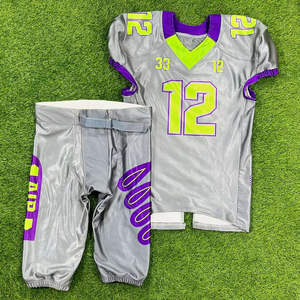 Hot Selling 2025 Adult Jersey American Stly Country Football Uniform Practice Shirts Stylish Youth Football <b>Clothing</b> - Product Image 1