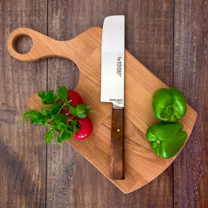 2024 Japonesa nakiri มีดเชฟ9นิ้วคมมากซาซิมิมีดด้ามไม้มีดทำครัวมืออาชีพใบมีดสแตนเลส - Product Image 4