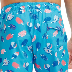 <b>Men's</b> Knee-Length Beach <b>Shorts</b> 100% Polyester Swim Trunks Four-Way Stretch Solid <b>Pattern</b> Eco-Friendly Casual Canvas Mid Waist - Product Image 5