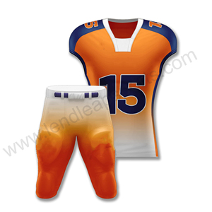 Meilleur design d'uniforme de football américain unisexe personnalisé nouveau style d'uniforme uni avec nom et numéro de l'équipe pour adultes - Product Image 3