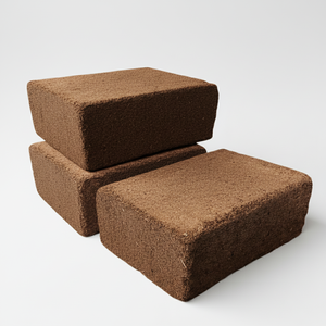 Coco Peat Semipremium de Alto Contenido de EC para la Mejora del Suelo de Plantaciones - Product Image 1