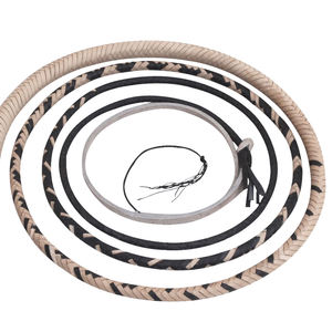 แส้หนังวัวแท้ 04 ฟุต ถึง 20 ฟุต 16 เส้น หนังจิงโจ้แท้  งานสั่งทำพิเศษ  โครงสร้างส่วนท้องและด้ามจับ - Product Image 2