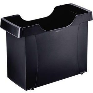 Leitz Uni-Box Plus Hanging <b>File</b> Box A4 20 <b>Files</b> Polystyrene Black - Product Image 1