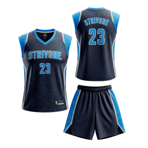 Nuevo conjunto de uniforme de baloncesto personalizado, nueva ropa deportiva de poliéster 100% de secado rápido, pantalones cortos de Jersey transpirables de buena calidad, equipo al por mayor - Product Image 5