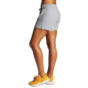 Vente en gros de shorts en polaire pour femmes de couleur unie avec cordon de serrage taille haute de qualité supérieure shorts en coton pour femmes nouveau style - Product Image 6