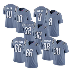 Ensemble de maillot d'entraînement de football américain respirant et léger, tissu en polyester, séchage rapide, adulte - Product Image 2