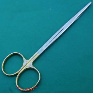 กรรไกรสำหรับการดำเนินงาน14ซม. กรรไกรใบมีดตรงใช้ในการผ่าตัดทำจากสเตนเลสเกรดที่ใช้ในการผ่าตัด - Product Image 2