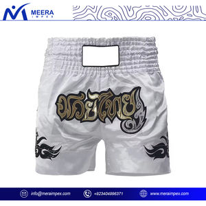 Meilleure vente impression par sublimation unique séchage rapide évacuation de la sueur MMA, May Thai et short de combat de boxe avec votre nom de marque - Product Image 3