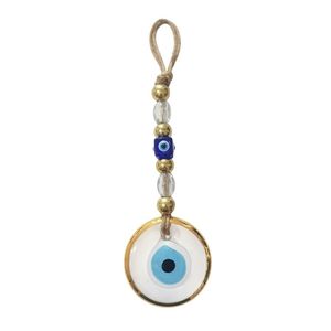 Marco dorado Evil Eye 7x21cm Vidrio transparente Decoración para el hogar - Product Image 1