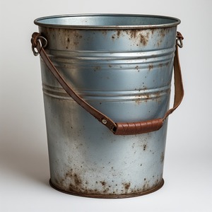 Maceta decorativa de cuero galvanizado con acabado superficial martillado Trabajo artesanal Diseñado para interiores de temporada - Product Image 1