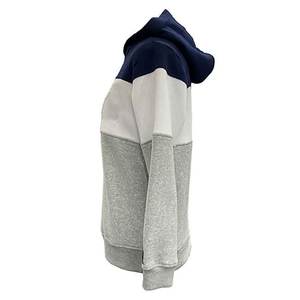 Vente en gros de nouveaux vêtements de sport pour enfants personnalisés, sweats à capuche imperméables coupe-vent en molleton de coton solide 100% pour garçons et filles en hiver - Product Image 3