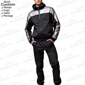 Conjunto cortavientos holgado unisex personalizado para hombre conjunto cortavientos ligero para hombre y mujer - Product Image 2