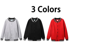 Maillot de baseball isolé en velours avec logo imprimé personnalisé sweat-shirt veste vêtements d'extérieur pour hommes et femmes ensemble de broderie uniforme d'équipe Style - Product Image 4