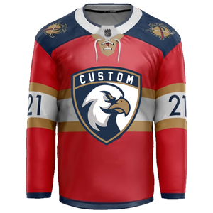 Maillot de hockey sur glace double face pour jeunes, pas cher, sur mesure, coupe ajustée - Product Image 1