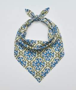 Bandanas carrés indiens imprimés à la main à motifs floraux, vente en gros pour femmes, prix bas, 100% coton, couvre-visage - Product Image 1