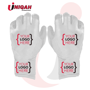 Gants de baseball de haute qualité Gants de frappe de baseball professionnels en cuir Offre Spéciale Gants confortables avec logo personnalisé - Product Image 1