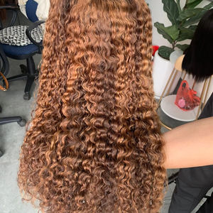 Perruques bouclées crépues de 8 à 32 pouces, extensions de cheveux humains naturels vietnamiens Remy Lace Front - Product Image 1