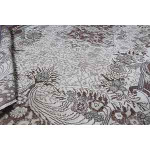 Alfombra Turca Vintage de 5.6x9.1 pies (172x276 cm), Alfombra Abstracta Marrón Gris - Product Image 4