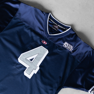 Maillot en maille rétro de football américain conçu sur mesure en gros entièrement imprimé par sublimation respirant 100% polyester unisexe - Product Image 3