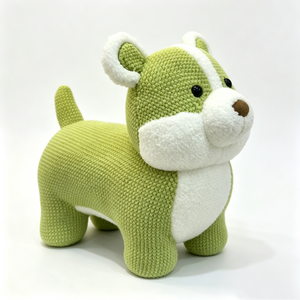Peluche de corgi de ganchillo personalizado, animal de peluche tejido a mano, cachorro de ganchillo suave, seguro para bebés - Product Image 1