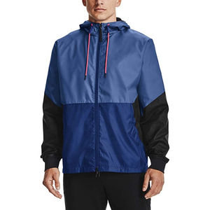 Chaqueta Cortavientos de Alta Gama para Hombre, Diseño con Capucha, Mejores Servicios OEM, Chaqueta Ligera Impermeable para Correr al Aire Libre para Adultos - Product Image 3