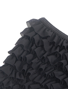 À la mode femmes taille moyenne couches tricoté gaze culotte mignon gâteau Style Ballet sous-vêtements respirant confort danse caleçon - Product Image 2