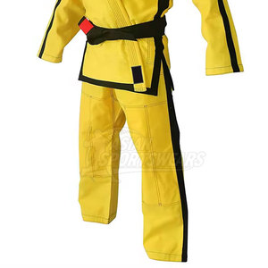 Traje de Kimono Clásico Diseñado para Artes Marciales con Tela Resistente y Diseño Profesional en Venta - Product Image 6