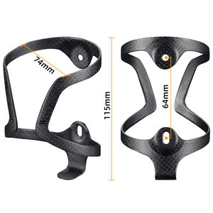 WEST BIKING <span class=keywords><strong>Cage</strong></span> de bouteille d'eau réglable en Fiber de carbone ultraléger accessoire de vélo vtt pour le cyclisme en montagne <span class=keywords><strong>Cage</strong></span> de bouteille d'eau - Product Image 2