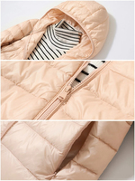 Veste d'hiver matelassée à capuche en toile pour homme North-Face