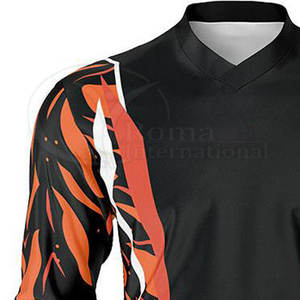 Jersey de Ciclismo de Descenso con Sublimación Personalizada OEM, Jersey de Ciclismo de Montaña Transpirable de Secado Rápido - Product Image 4