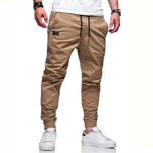 <b>Workwear</b> Casual Drawstring Joggers New Seasons Winter High Quality <b>Men's</b> Waterproof 100% Cotton Joggers - Product Image 3