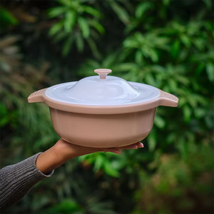 Cuillère de service rose durable de 1250ml | Usage quotidien | 100% de qualité alimentaire sans BPA écologique | Micro-ondes incassable - Product Image 5