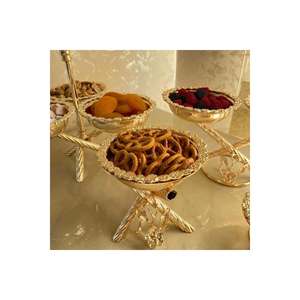 Ensemble de 3 bols à collation Butterfly Gold Rice 1100cc, sans danger pour le contact alimentaire, fabriqué en Turquie - Product Image 4