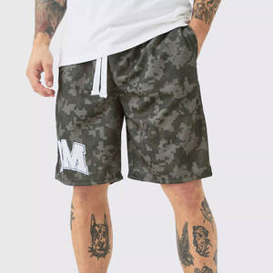 Pantalones Cortos Estampados de Estilo Urbano para Hombre, Suministro Directo de Fábrica, Personalizados en Línea, Secado Rápido, Cómodos, 100% Poliéster Ecológico - Product Image 1