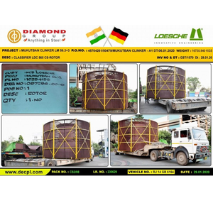 Heavy <b>Fabrication</b> <b>Services</b> For Industrial Classifier LDC With Durable Cover For Long Term Performance - Product Image 2