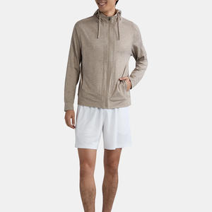 Sudadera con capucha de cremallera completa OEM para hombre, ajuste personalizado con opciones de impresión de logotipo de tela transpirable y fabricación de ropa de etiqueta privada - Product Image 2