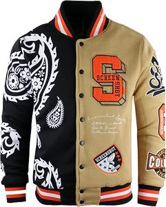 Custom High Quality Unisex Wool Body Leather Sleeves Spring Formal Varsity Jacket Letterman Baseball College Jacket - Product Image 2