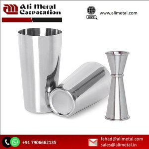 Fabricante de bebidas de barra de acero inoxidable personalizable herramienta de metal esencial para barras de casa - Product Image 6