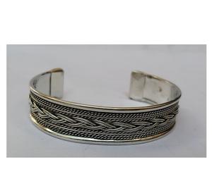 Brazaletes de moda de pulsera de cobre sólido de cobre puro con logotipo personalizado para hombres y mujeres con imanes - Product Image 5