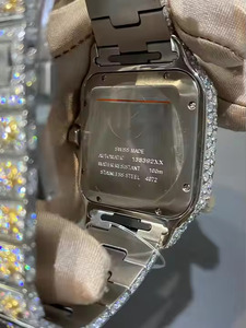 Relojes VVS Moissanite Diamond Relojes de lujo para hombres y mujeres Relojes automáticos mecánicos - Product Image 5