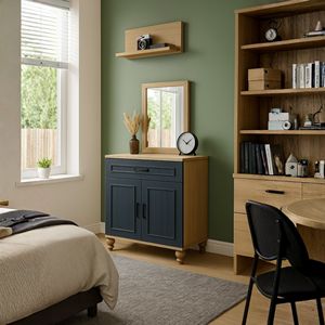 Cómoda Arion Kids Ozan con cuerpo de MDF, diseño elegante de almacenamiento con tapa y patas de madera, ordenada y con estilo. - Product Image 1