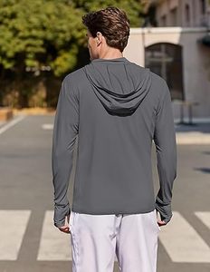 Jersey informal de invierno para hombre, sudaderas con capucha, Color sólido, forro polar de algodón 100%, bolsillo de ajuste Regular, secado rápido y transpirable, alta calidad - Product Image 6
